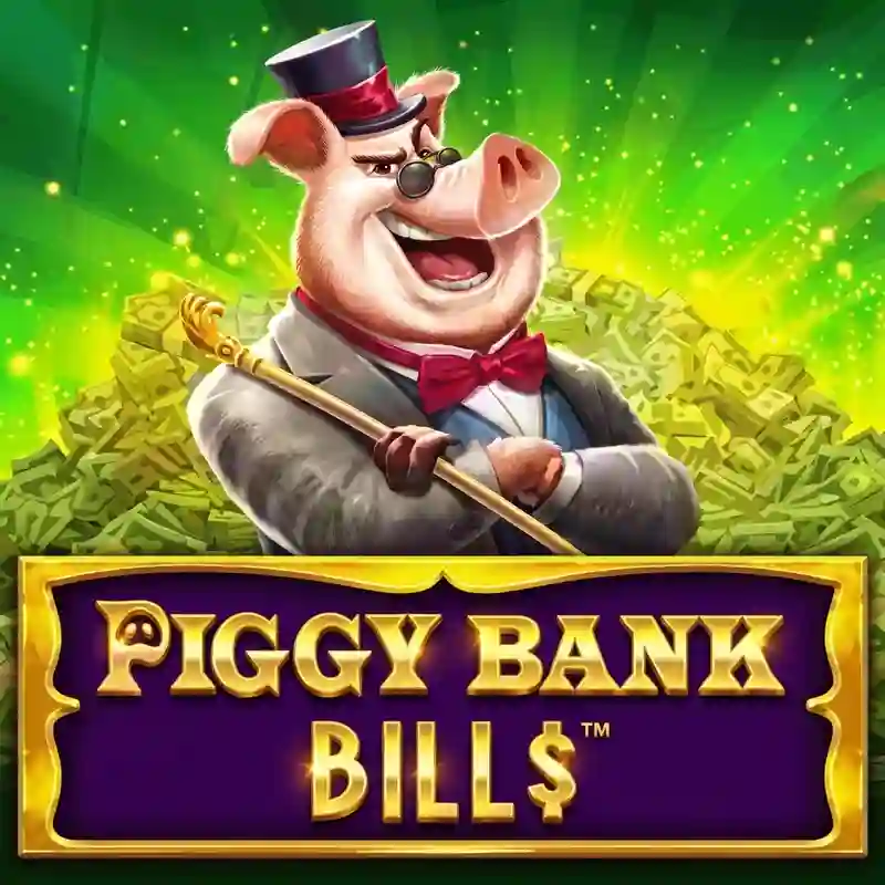 Piggy Bank Bills Slot